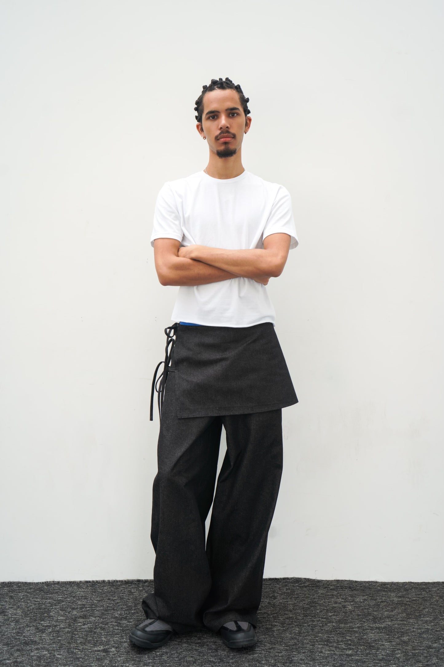 Two-tie Apron Trousers