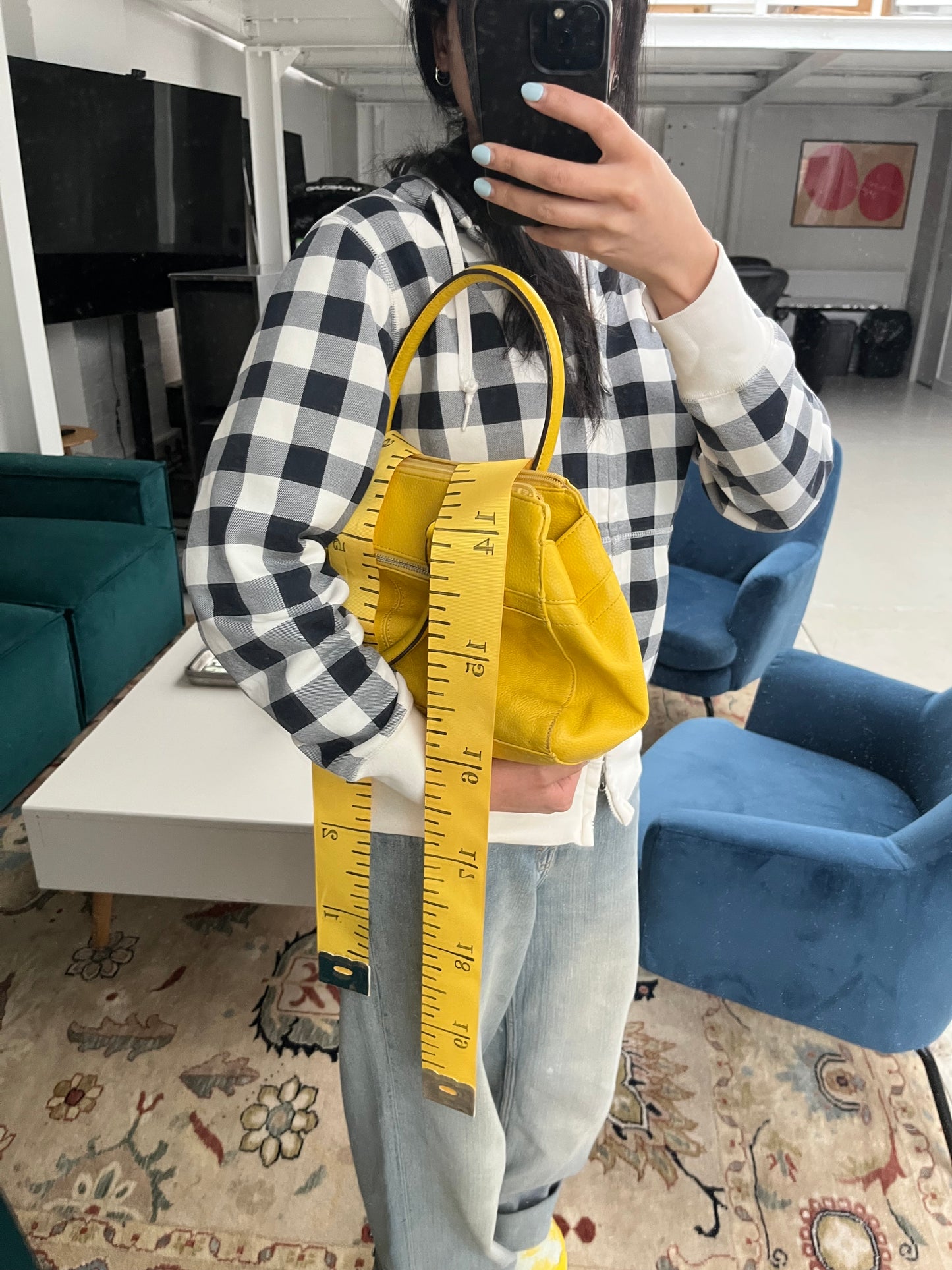 Giant Tape Measure in Canary