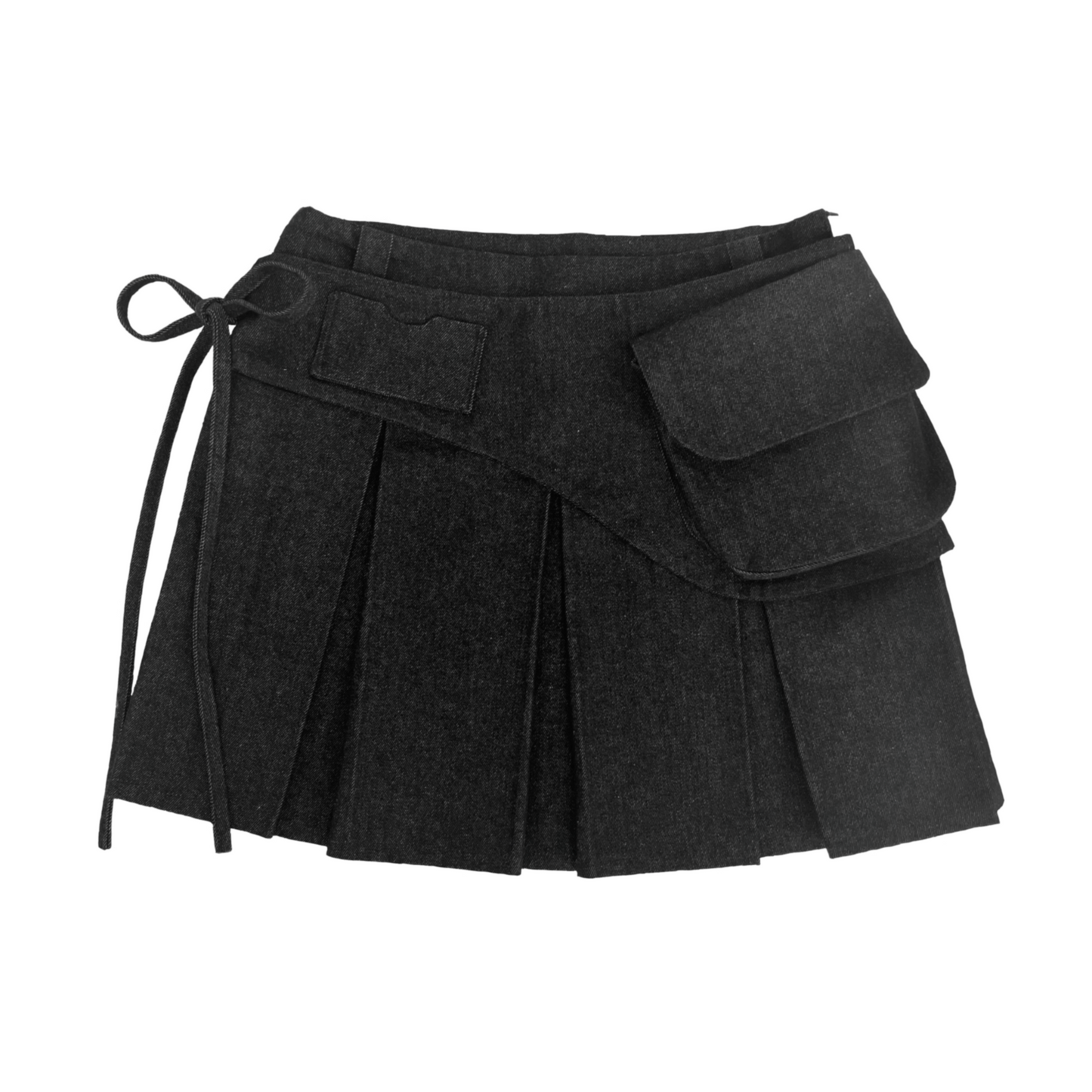 Commute utility belt skirt