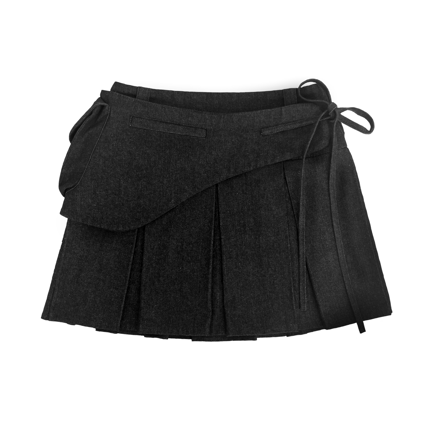 Commute utility belt skirt